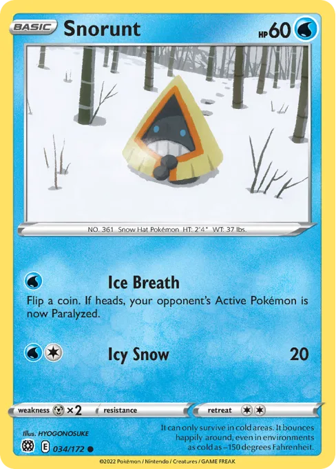 Snorunt - Reverse Holo