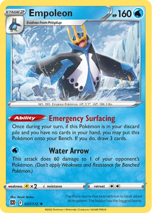 Empoleon - Reverse Holo