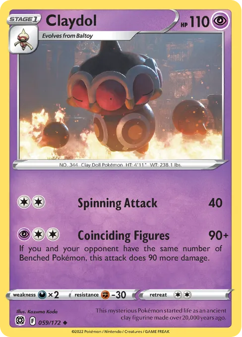 Claydol - Reverse Holo