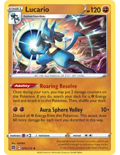 Lucario - Reverse Holo