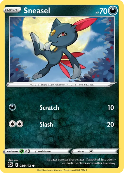 Sneasel - Reverse Holo