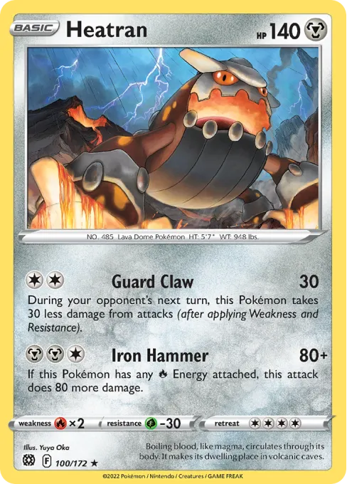Heatran - Reverse Holo