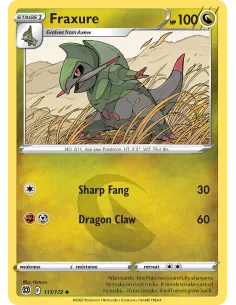 Fraxure - Reverse Holo