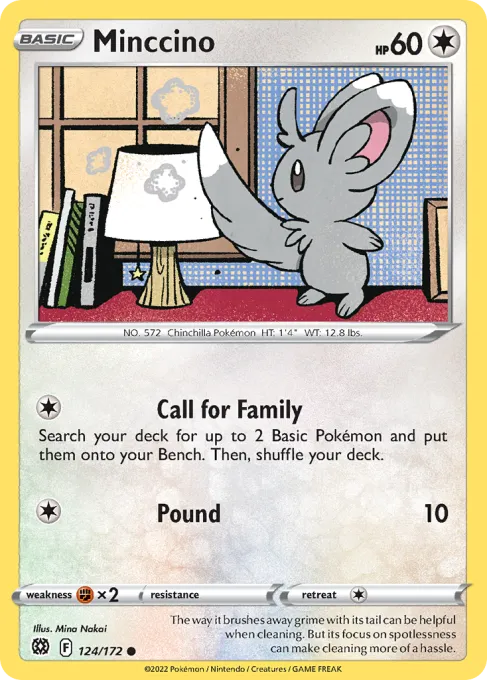 Minccino - Reverse Holo