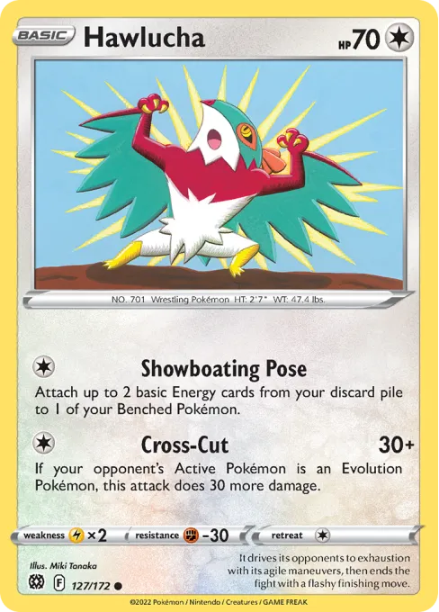 Hawlucha - Reverse Holo
