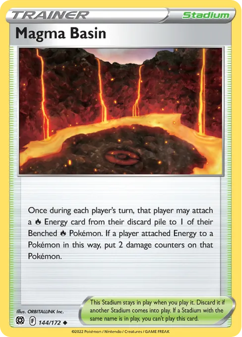 Magma Basin - Reverse Holo