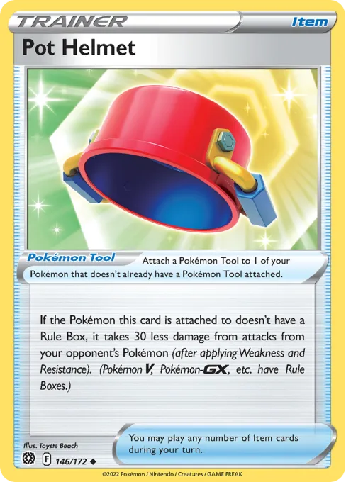 Pot Helmet - Reverse Holo