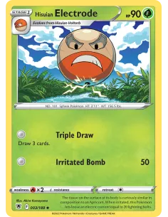 Hisuian Electrode - Reverse Holo