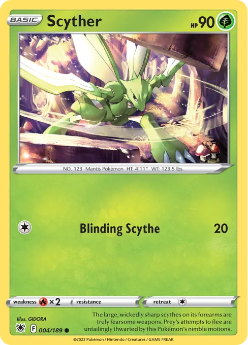 Scyther - Reverse Holo