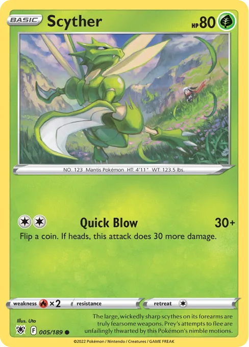 Scyther - Reverse Holo