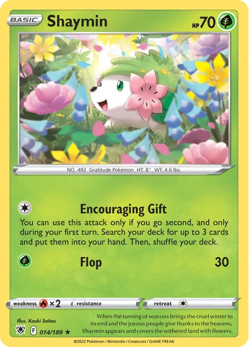 Shaymin - Reverse Holo