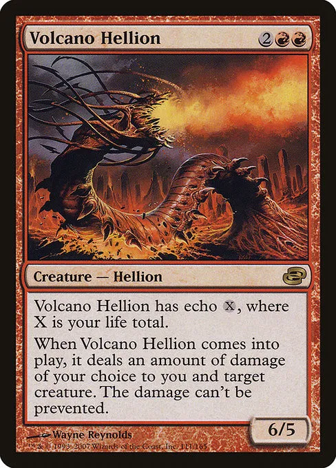 Volcano Hellion - Foil