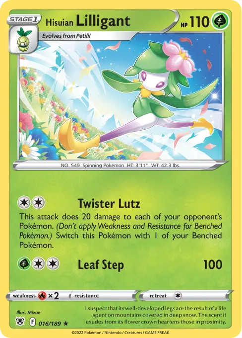 Hisuian Lilligant - Reverse Holo