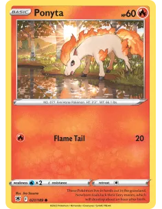 Ponyta - Reverse Holo