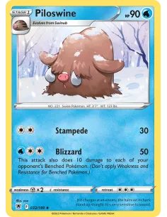 Piloswine - Reverse Holo