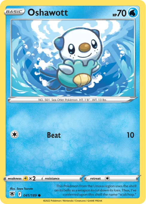 Oshawott - Reverse Holo