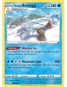 Hisuian Avalugg - Reverse Holo