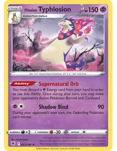 Hisuian Typhlosion - Reverse Holo