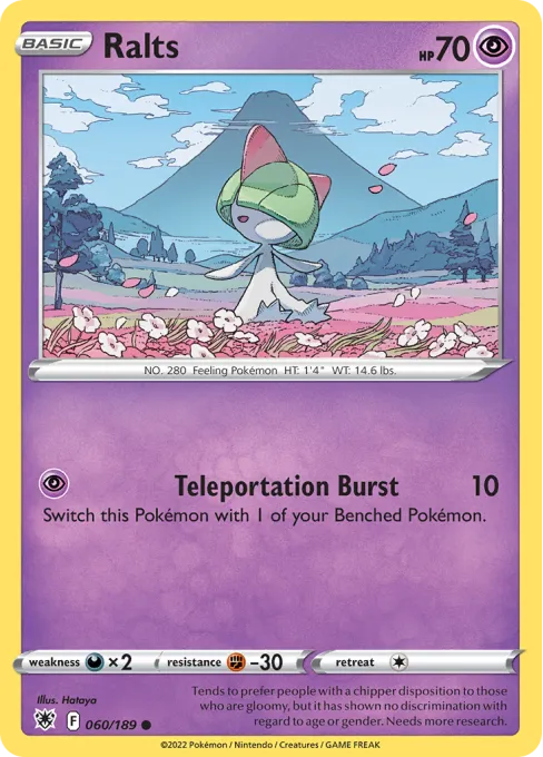 Ralts - Reverse Holo
