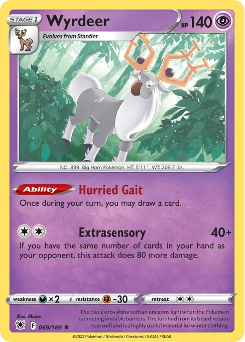 Wyrdeer - Reverse Holo