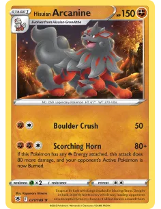 Hisuian Arcanine - Reverse Holo
