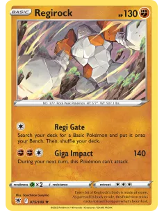 Regirock - Reverse Holo