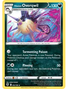 Hisuian Overqwil - Reverse Holo