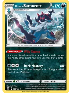 Hisuian Samurott - Reverse Holo