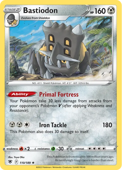 Bastiodon - Reverse Holo