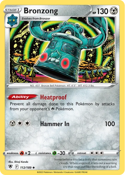 Bronzong - Reverse Holo