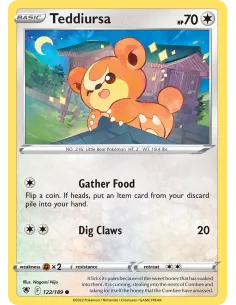 Teddiursa - Reverse Holo