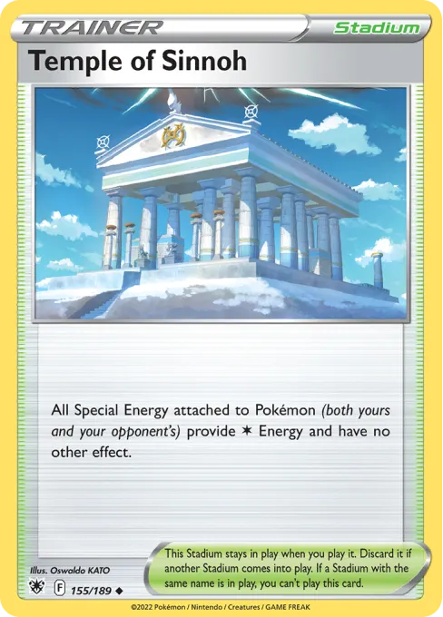 Temple of Sinnoh - Reverse Holo