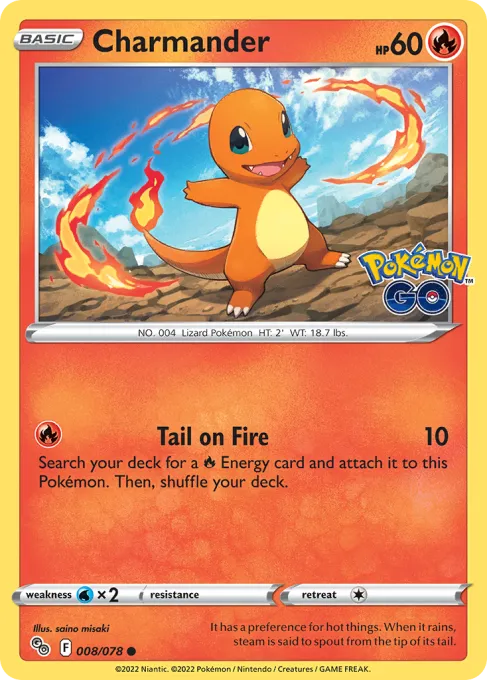 Charmander - Reverse Holo