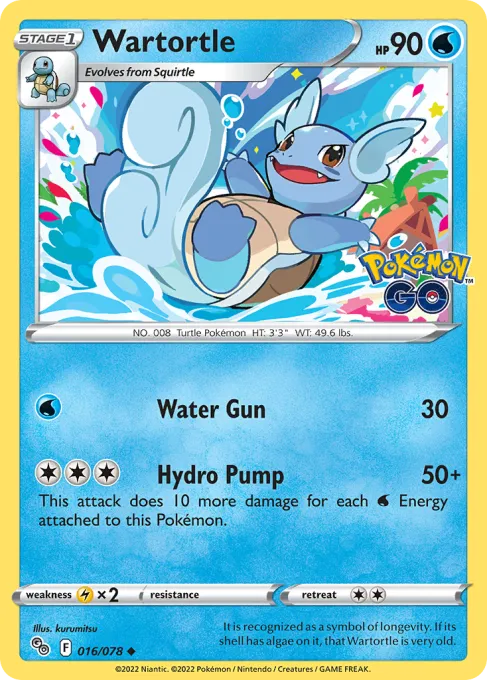 Wartortle - Reverse Holo
