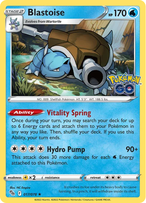 Blastoise - Reverse Holo