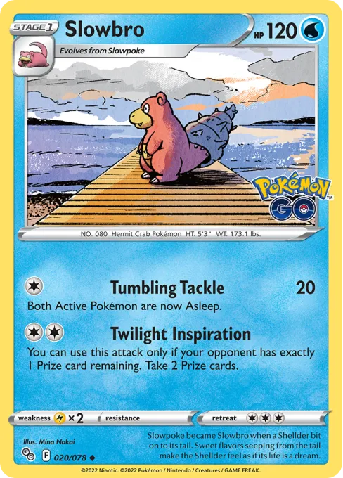 Slowbro - Reverse Holo