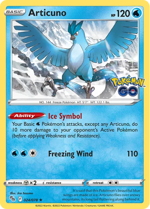 Articuno - Reverse Holo