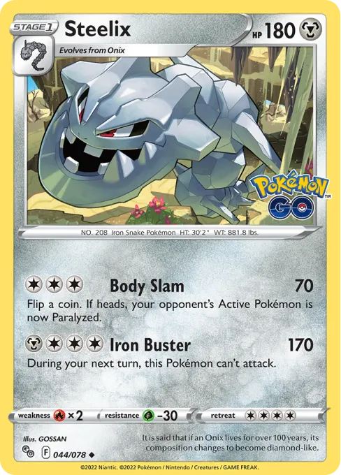 Steelix - Reverse Holo