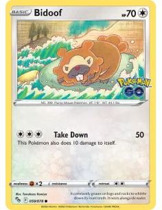 Bidoof - Reverse Holo