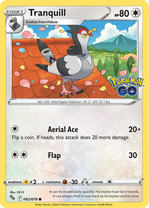Tranquill - Reverse Holo