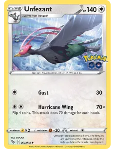 Unfezant - Reverse Holo