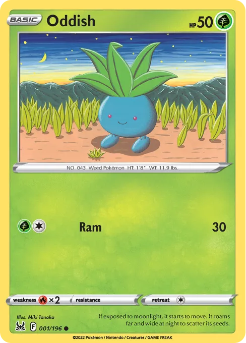Oddish - Reverse Holo