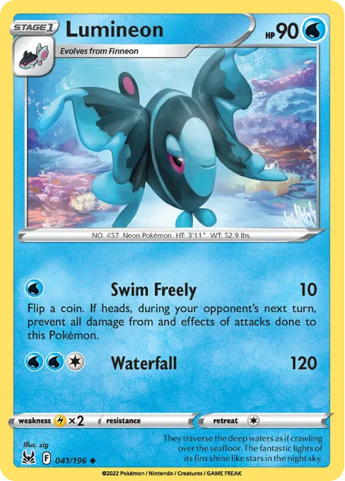 Lumineon - Reverse Holo