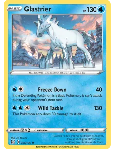 Glastrier - Reverse Holo