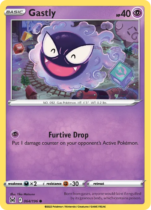 Gastly - Reverse Holo