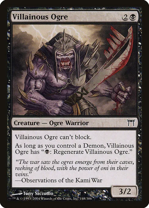 Villainous Ogre - Foil