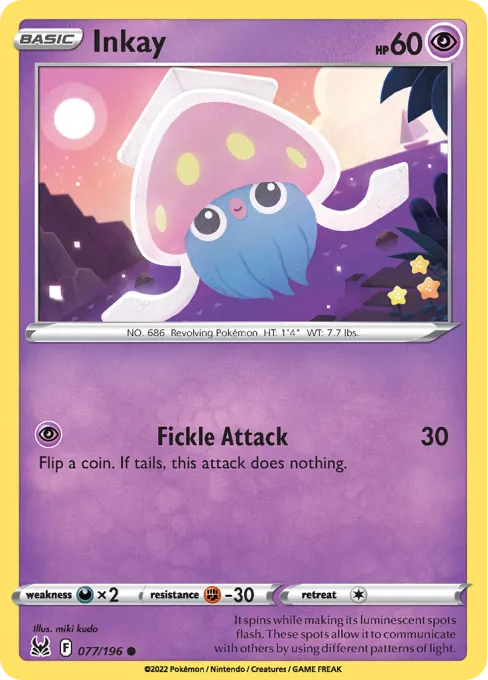 Inkay - Reverse Holo