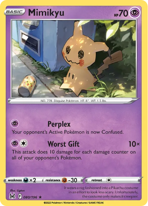Mimikyu - Reverse Holo