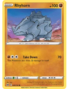 Rhyhorn - Reverse Holo