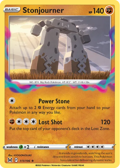 Stonjourner - Reverse Holo
